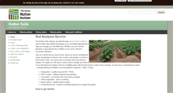 Desktop Screenshot of huttonsoils.com